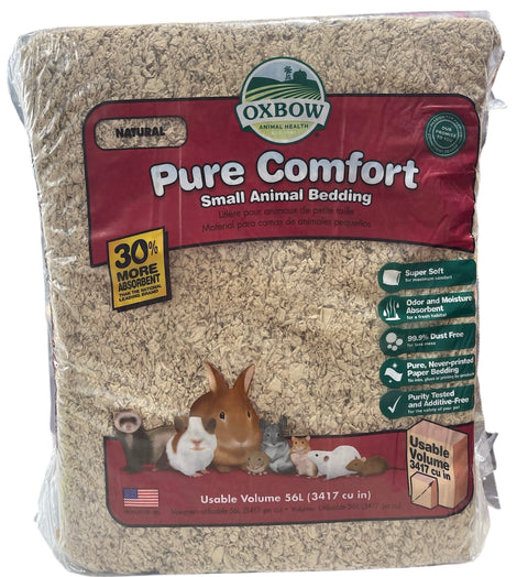 Oxbow Animal Health Pure Comfort Bedding, Natural, 56