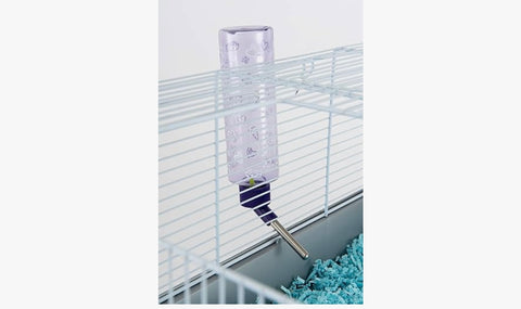 Lixit Standard Cage Water Bottles for Rabbits, Ferrets, Guinea Pigs, Hamsters, Rats, Mice and Other Small Animal's (8 Ounce,