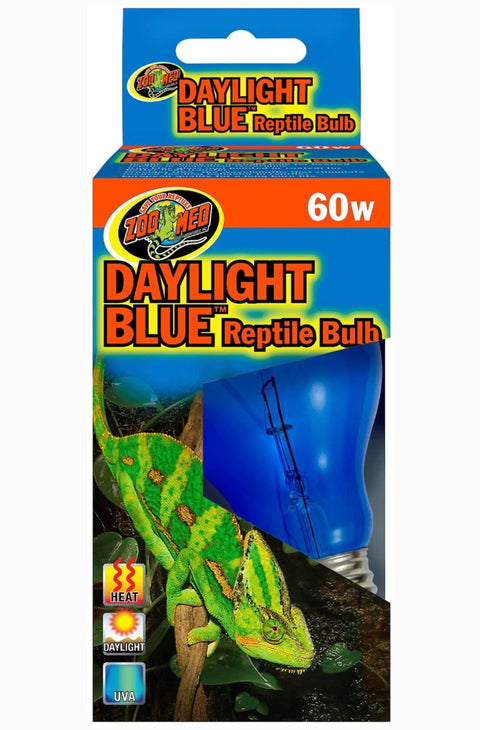 Zoo Med Daylight Blue Reptile Lamp, 60-Watt
