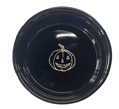 cat bowl black 1.5 deep 5 wide