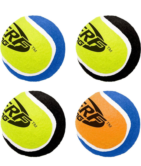 Nerf Dog 2.5in Squeak Tennis Ball 4-Pack