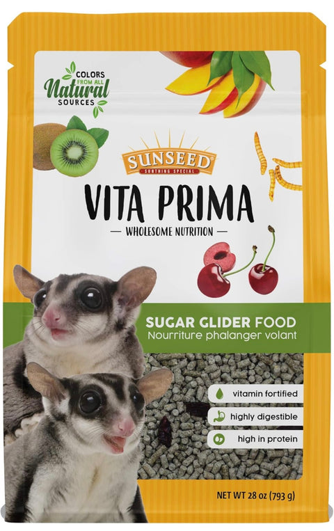 Sunseed Vita Prima Wholesome Nutrition Sugar Glider Food, 1.75 LBS