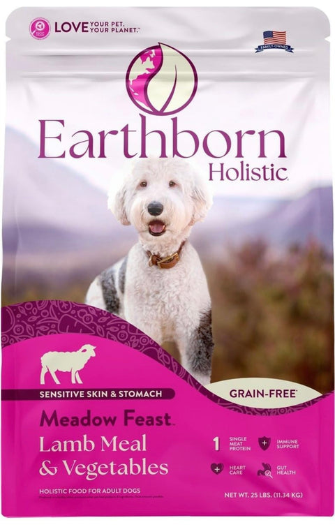 Earthborn Holistic Meadow Feast Grain-Free Natural Dry Dog Food, 4 lb