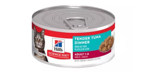 Hill's® Science Diet® Adult 1 -6  tender tuna dinner 5.5 oz