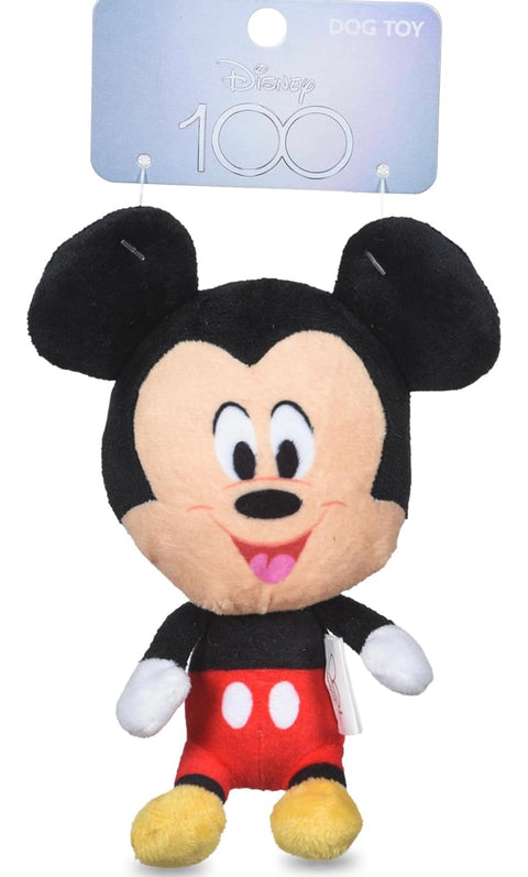 Mickey Mouse Plush Squeaky Dog Toy 6in | Disney Dog Toys | Plush Squeaker Toy for Dogs Inspired by Mickey Mouse, Disney Mickey and Friends