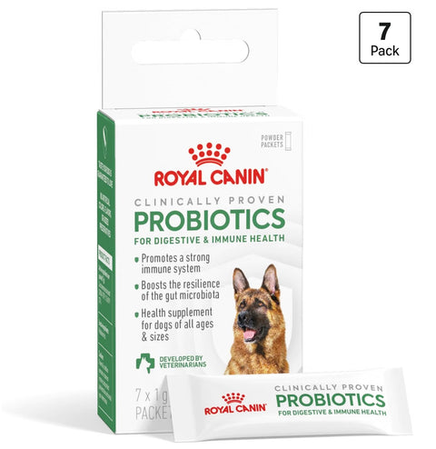 Royal Canin Probiotics for Dogs Digestive and Immune Health Powder Supplement for Dogs of All Ages, 7 Count