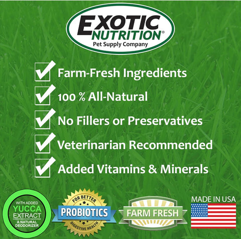 CHINCHILLA DIET W ROSE HIPS CHINCHILLA FOOD 2 lbs