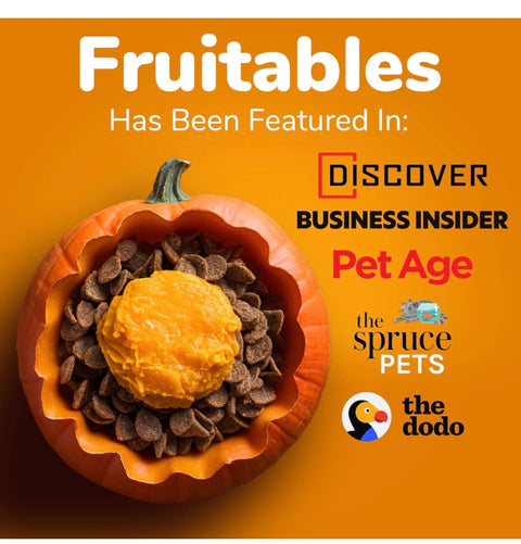 Fruitables Pumpkin Digestive Supplement – Made with Pumpkin for Dogs – Healthy Fiber Supplement for Pet Nutrition – 15 ounces