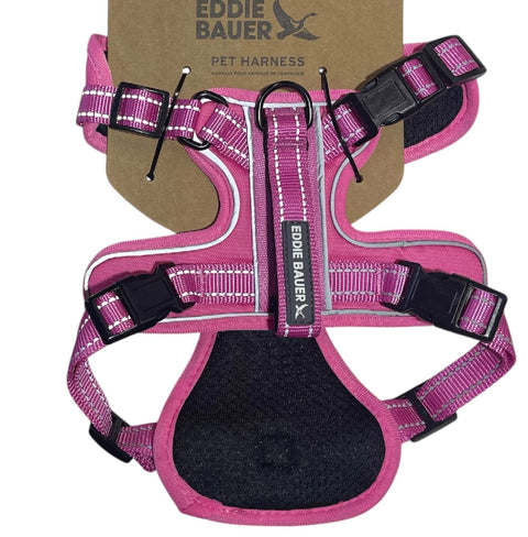 eddie bauer dog harness pink