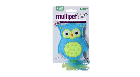 multipet cat toy owl
