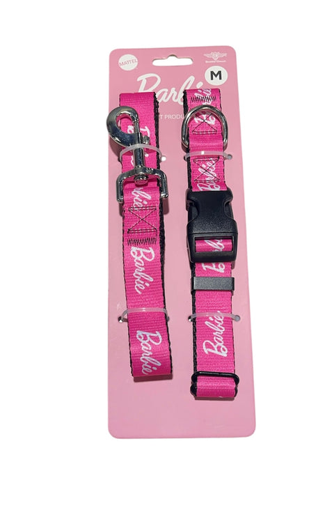 buckle down barbie leash and collar pack 5 feet long leash