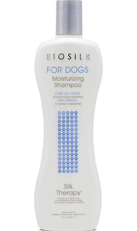 BioSilk for Dogs Silk Therapy Moisturizing Shampoo