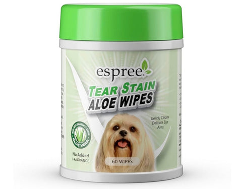 Tear Stain Wipes, 60 Count espree