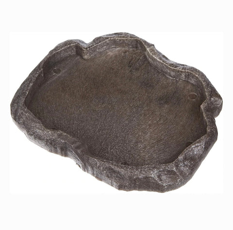 Zoo Med Repti Rock Food Dish Reptile Feeder, Medium