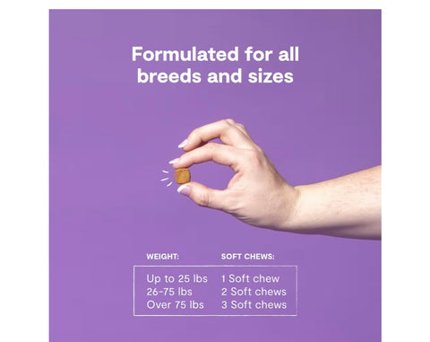 Open Farm Hip & Joint Chews, Dog Supplement, Dog Vitamins, Supports Joint Health and Mobility Using Traceable and Vet-Approved Ingredients, 12.7 oz, 90 Count