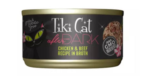 tiki cat after dark chicken and beef recipe in broth 2.8  oz