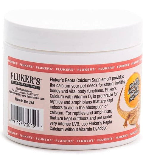 fluker's Repta Strawberry-Banana Flavored Calcium with Vitamin D3 (4oz)