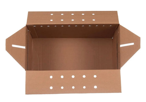 Cardboard Pet Carrier Ideal cardboard cat or kitten carrier or for transporting a small dog, puppy or chicken