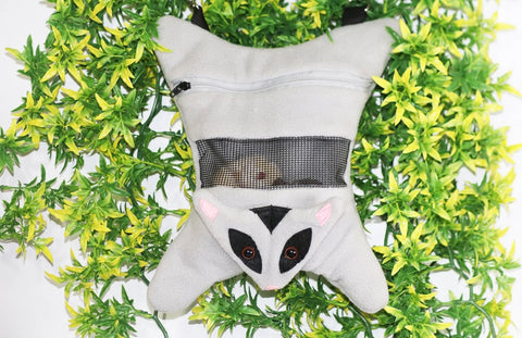 glider bonding pouch with window and straps