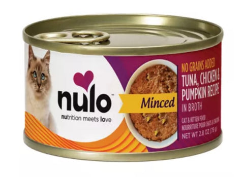 Nulo Cat & Kitten Wet Food - Finely Minced, Grain Free, 6 Oz