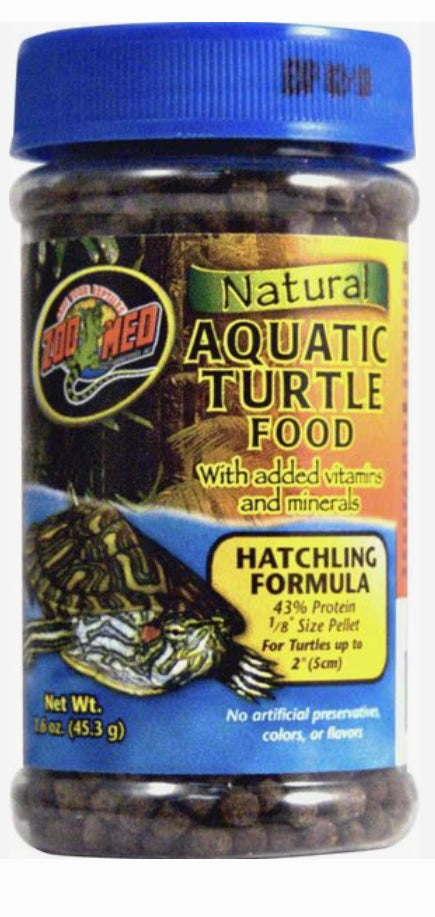 Zoo Med Aquatic Turtle Food Hatchling Formula. 1.6 oz