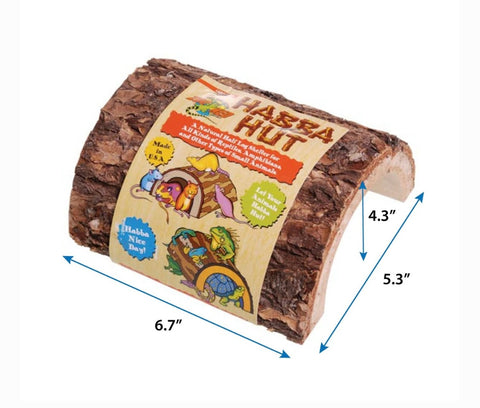 Zoo Med Habba Hut Reptile Hideout, large