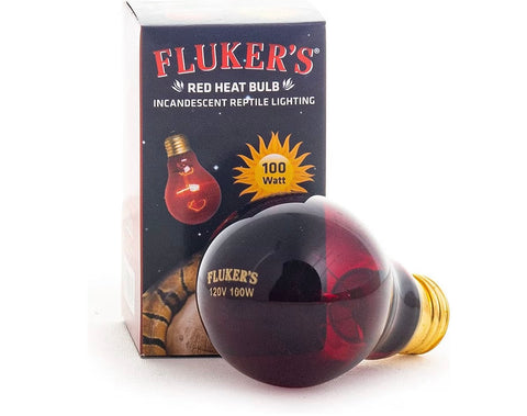 Fluker's 100 Watt Red Heat Bulb for Reptiles