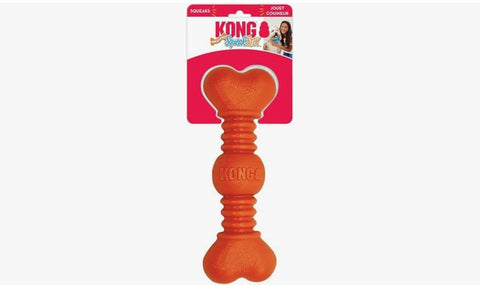 KONG Squeakstix Wigglerz, Large, Orange