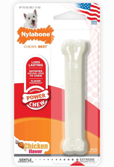Nylabone Power Chew Durable Dog Toy Chicken, Small