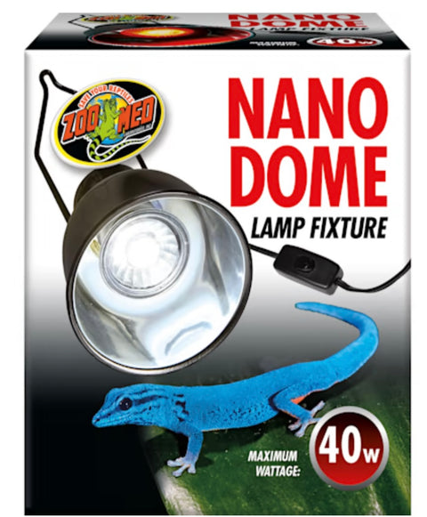 Zoo Med Nano Dome Single Lamp Fixture, 40 Watt