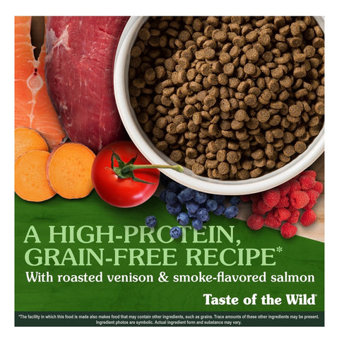 Taste of the Wild Rocky Mountain Roasted Venison & Smoke-Flavored Salmon Grain-Free Dry Cat Food 14 lbs