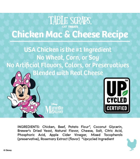 Minnie Mouse Chicken Mac & Cheese Recipe Cat Treats 3oz