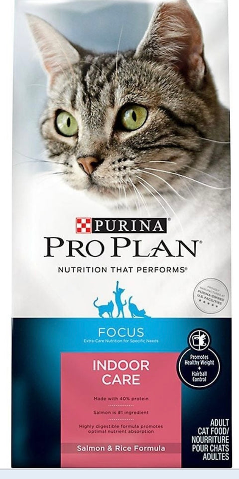 pro plan Indoor Care Adult Salmon & Rice Dry Cat Food - 3.5 Lb