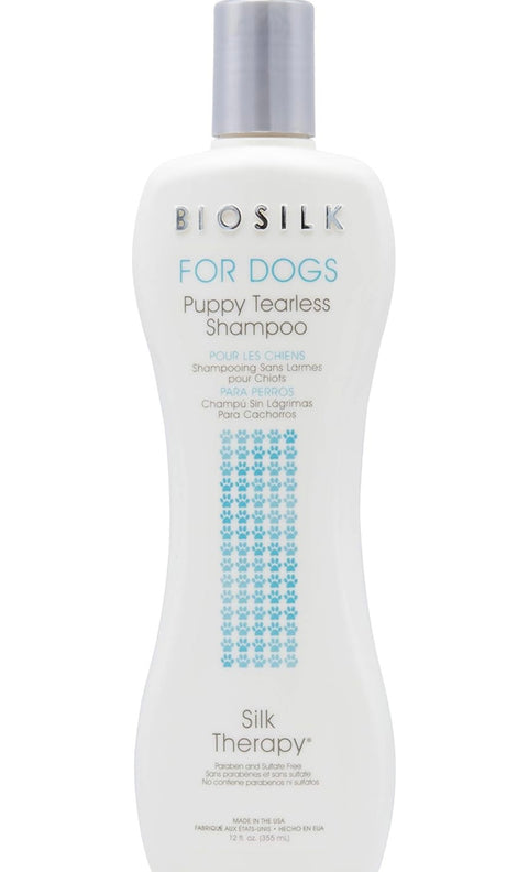 BioSilk for Dogs Silk Therapy Puppy Tearless Shampoo for Dogs