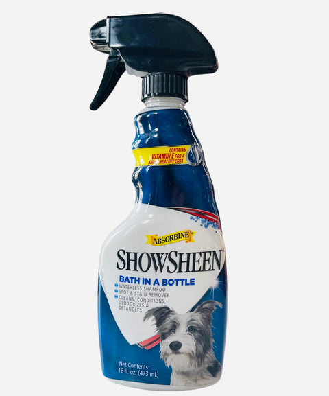 absorbine show sheen water less shampoo 16 flo oz