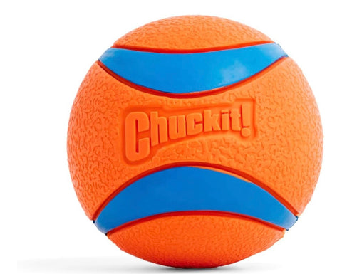 Chuckit! Ultra Ball Dog Toy - Size XL - For Dogs 100+ lbs - Made from Durable Rubber - Super Bouncy - Floats in Water - 3.5-inch Diameter -