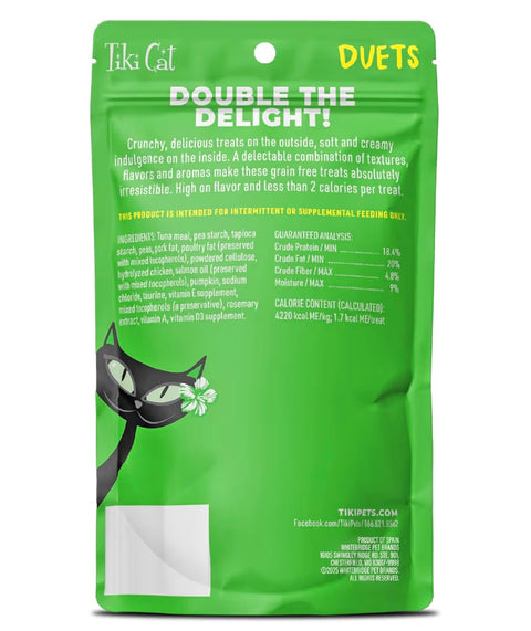 Tiki Cat Duets Cat Treats, Tuna Flavor, 2 oz. Pouch
