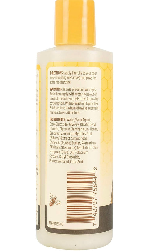 Burt's Bees for Pets Paw and Nose Lotion with Rosemary and Olive Oil, 99.7% Natural Origin Formulas, Dog Paw Pad Lotion, Paw Moisturizer for Dogs, Dog Nose Lotion, 4oz
