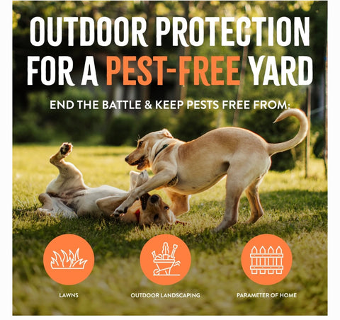 TropiClean Natural Outdoor Flea & Tick Treatment Spray for Yard, 32-fl oz bottle