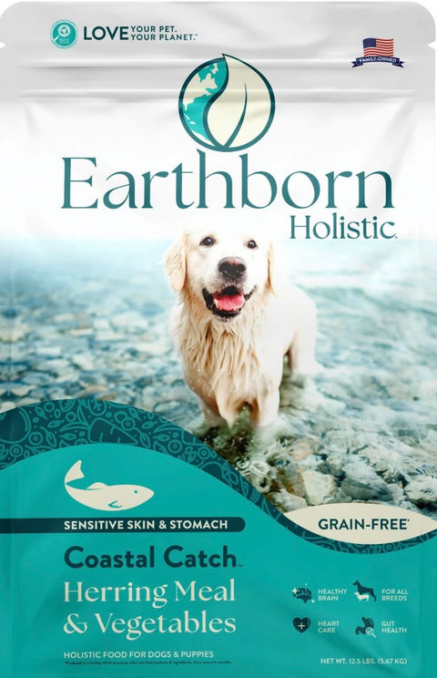 Earthborn Holistic Coastal Catch Herring Meal & Vegetables Grain-Free Dry Dog Food
12.5pounds