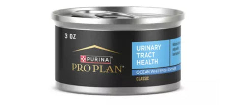 Purina Pro Plan Urinary Tract Health Adult Wet Cat Food - Classic, 3 Oz ocean whitefish entree