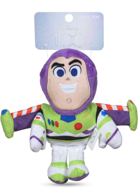 Pixar’s Buzz Lightyear Plush Dog Toy 6in | Disney Pixar Dog Toys | Ballistic Nylon Plush Toy for Dogs Inspired by Buzz Lightyear from Pixar’s Toy Story with Squeaker