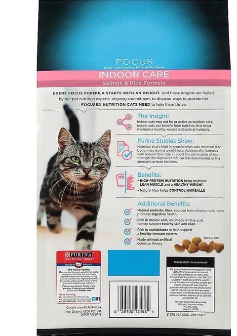 pro plan Indoor Care Adult Salmon & Rice Dry Cat Food - 3.5 Lb