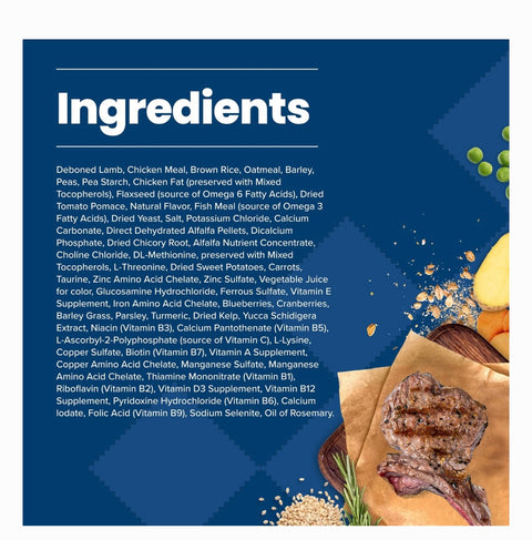 Blue Buffalo Life Protection Formula Adult Lamb & Brown Rice Recipe Dry Dog Food, 5-lb bag