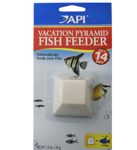 VACATION PYRAMID FISH FEEDER 1.2 oz