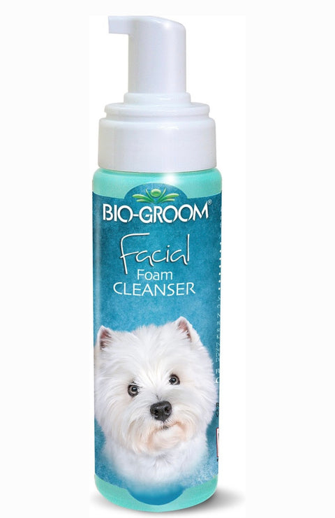 Bio-Groom Facial Foam Dog Cleanser, 8-fl oz bottle
