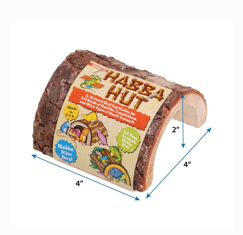 Zoo Med Habba Hut Reptile Hideout, Medium