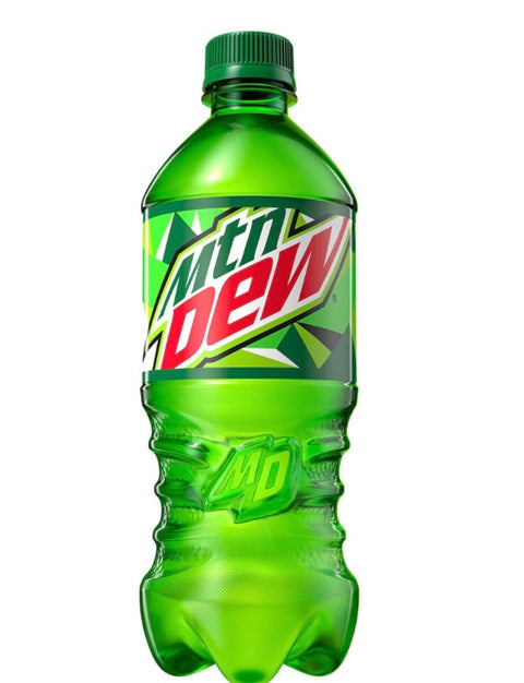 Mountain Dew Soda Citrus 20 Fl Oz