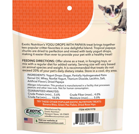 YOGU DROPS WITH PAPAYA