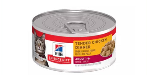 Hill's® Science Diet® 1-6 adult tender chicken dinner-5.5 oz